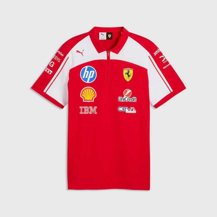 2026 Ferrari Polo Shirt with Collar (S-5XL) image 2